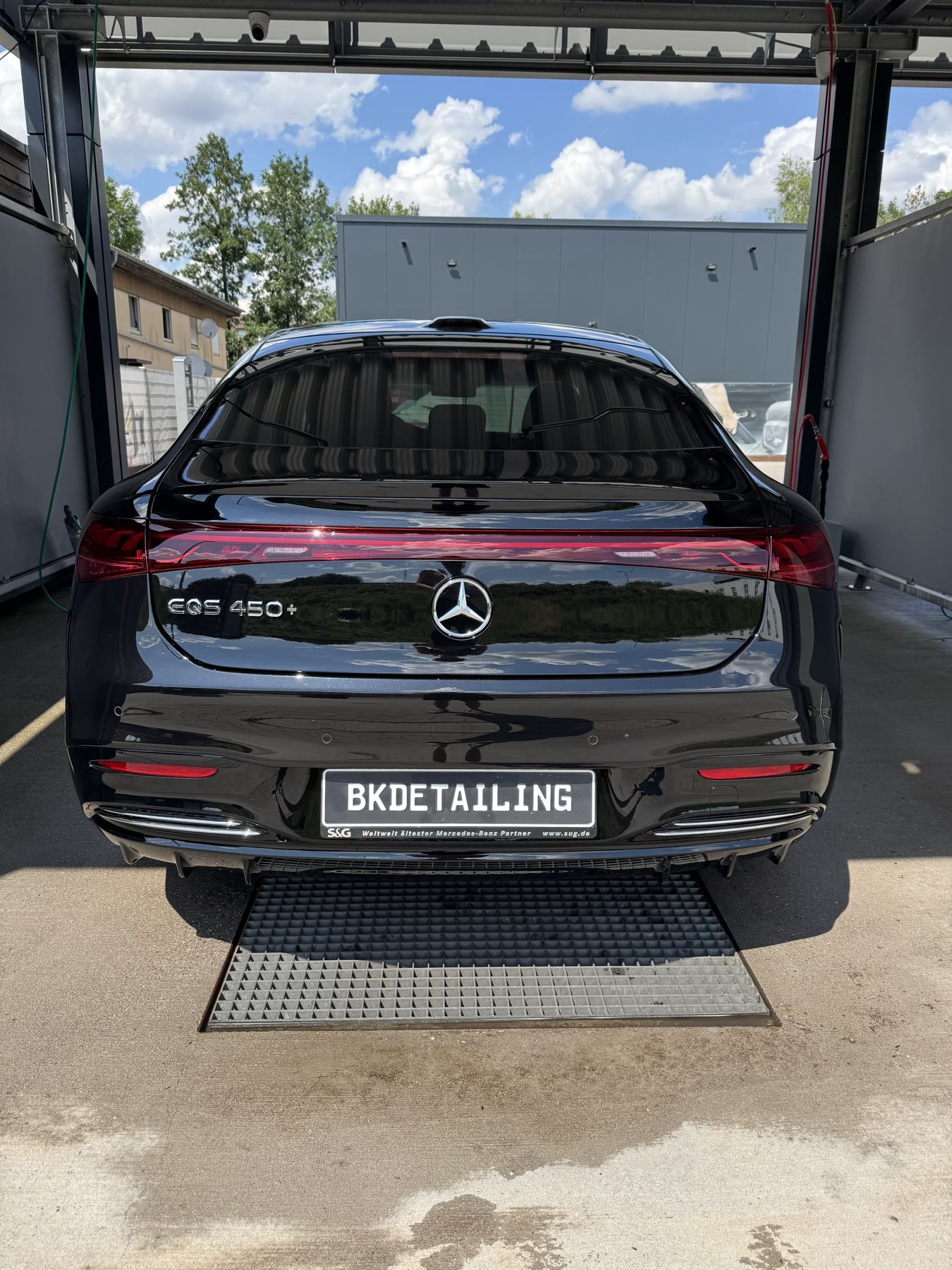Mercedes EQS 450+ nach der Aufbereitung